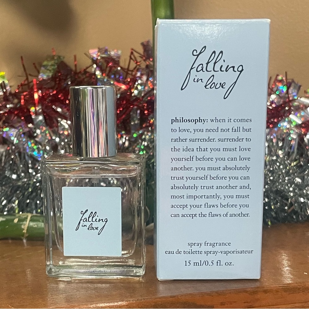 PHILOSOPHY FALLING IN LOVE FRAGRANCE. .5oz. NEW WITH BOX.